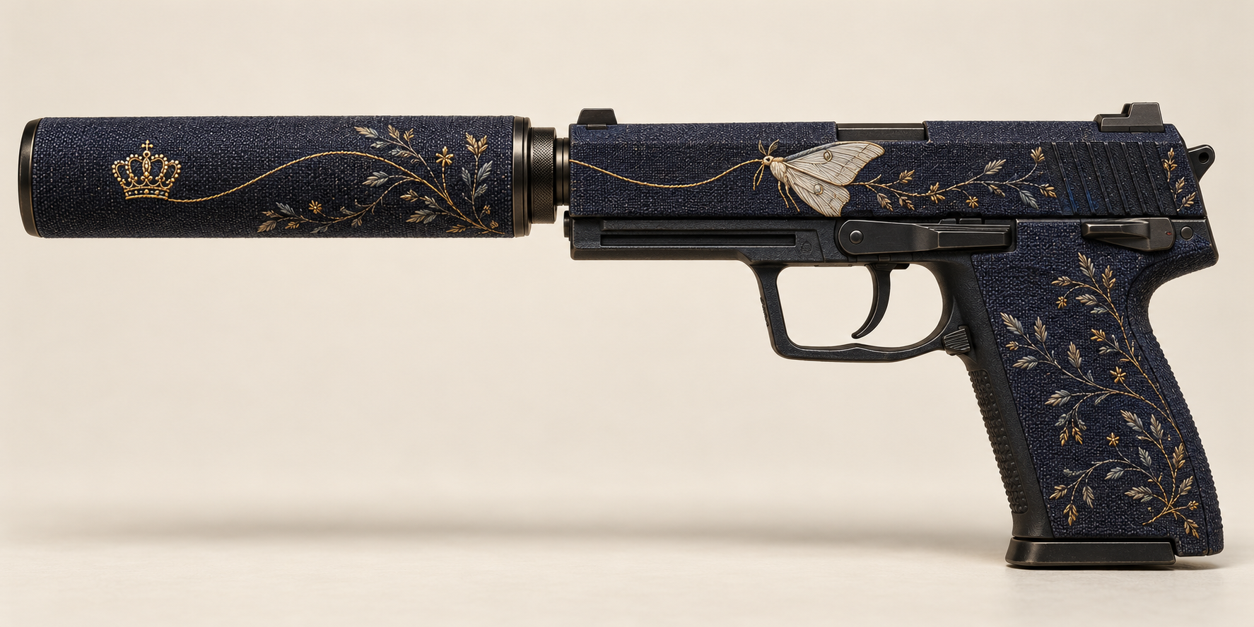 Midnight Seamstress USP-S concept