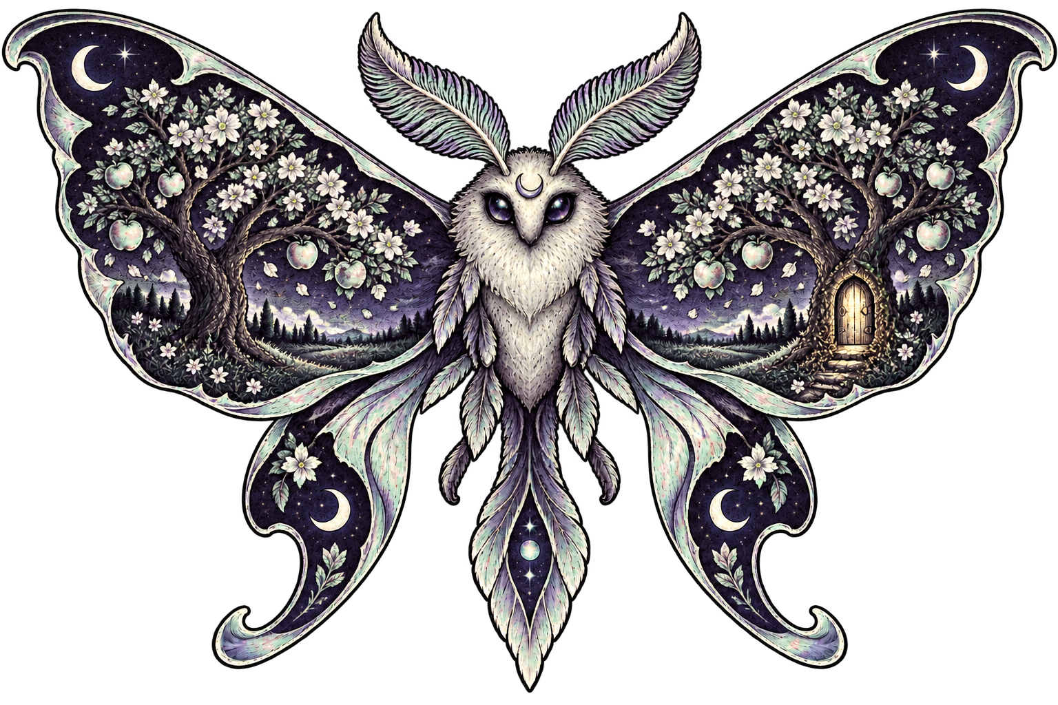 Orchard Witness Holographic sticker concept